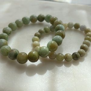Bundle of 2 Jade Bracelets
